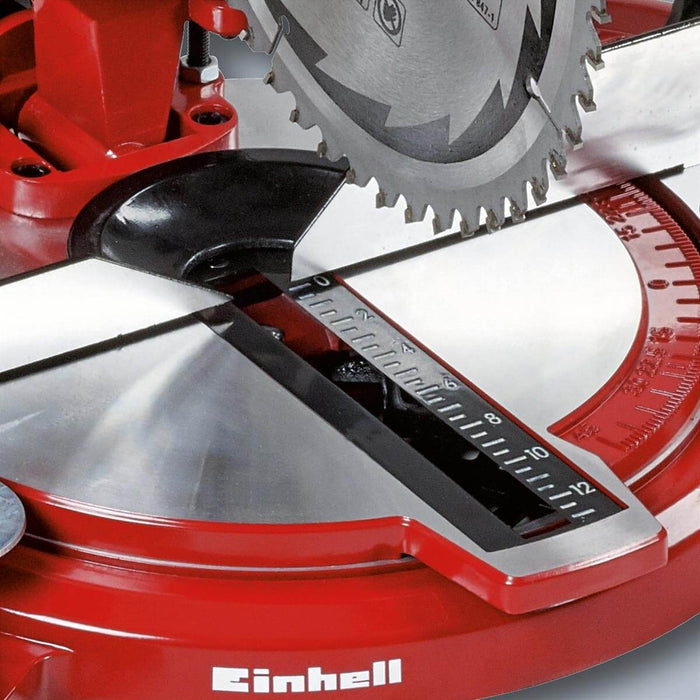 Sierra acolilladora 8"   1400 watts   5.000 rpm marca Einhell