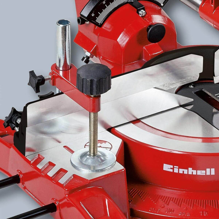 Sierra acolilladora telescópica 10" dual  2100 watts 4000 rpm marca Einhell