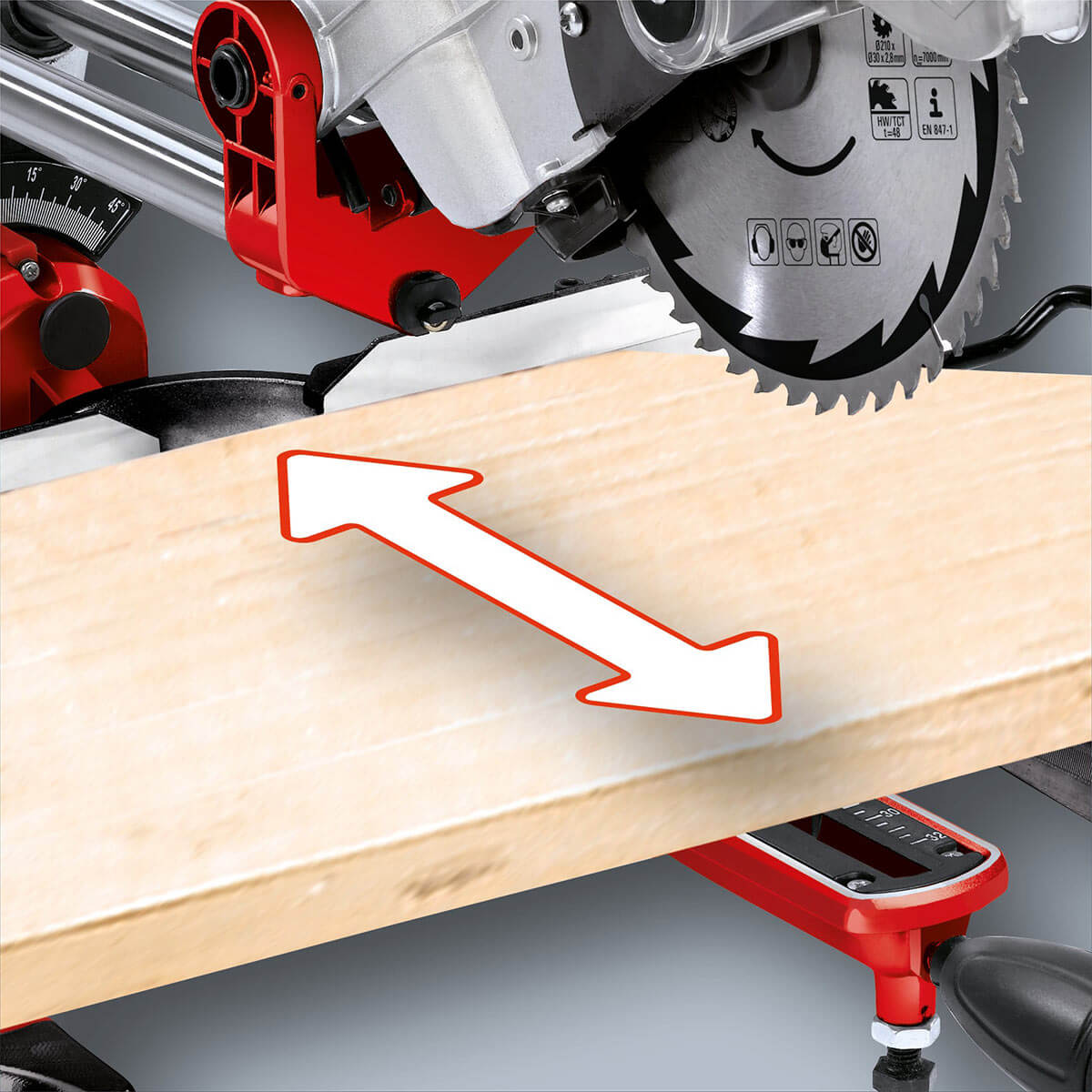 Sierra acolilladora telescópica 10