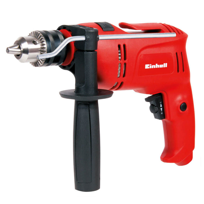Taladro percutor 1/2" 650 watts vvr + Minipulidora 5" 850 watts 11.000 rpm marca Einhell