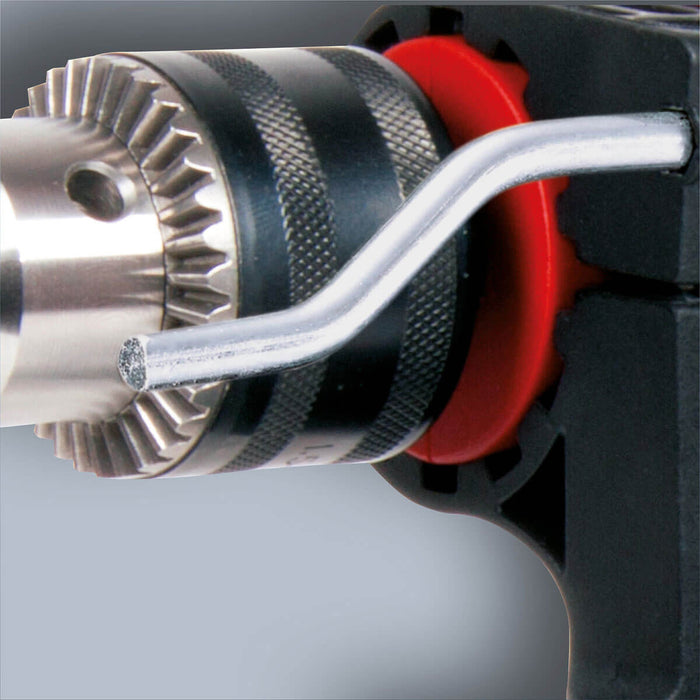 Taladro percutor 1/2" 650 watts vvr + Minipulidora 5" 850 watts 11.000 rpm marca Einhell