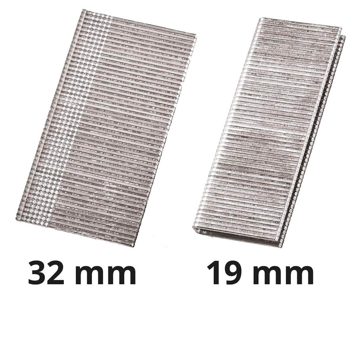 Grapadora inalámbrica grapas 16 - 22 mm clavos 15 - 32 18 V + batería (2.5 ah) + cargador marca Einhell