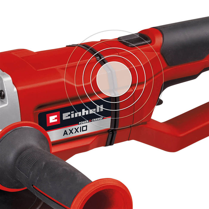 Pulidora 9" inalámbrica brushless 36 V 6600 rpm + 2 baterías (4.0 ah) + 2 cargadores marca Einhell