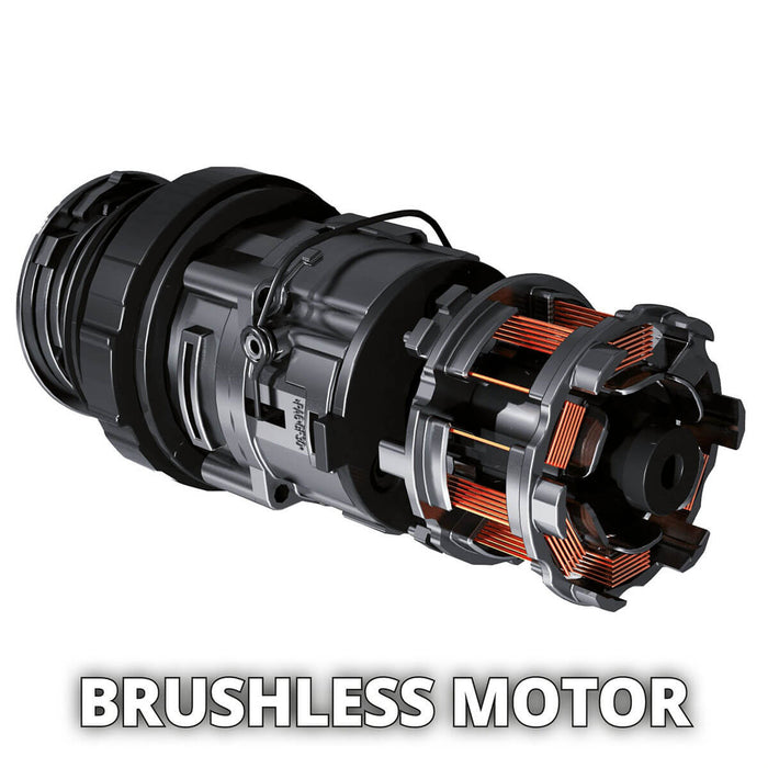 Pulidora 9" inalámbrica brushless 36 V 6600 rpm + 2 baterías (4.0 ah) + 2 cargadores marca Einhell