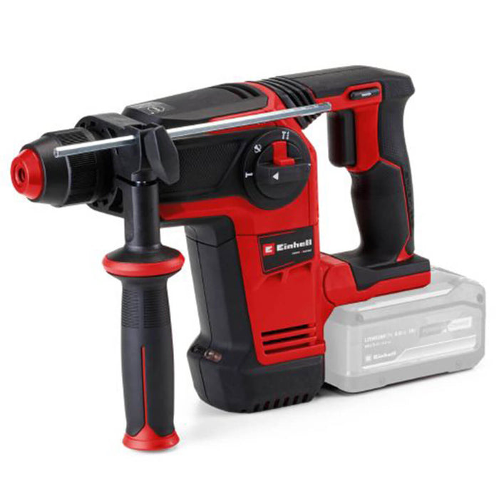 Rotomartillo sds plus inalámbrico  brushless  18 V 2.6 joules + batería (4.0 ah) + cargador marca Einhell