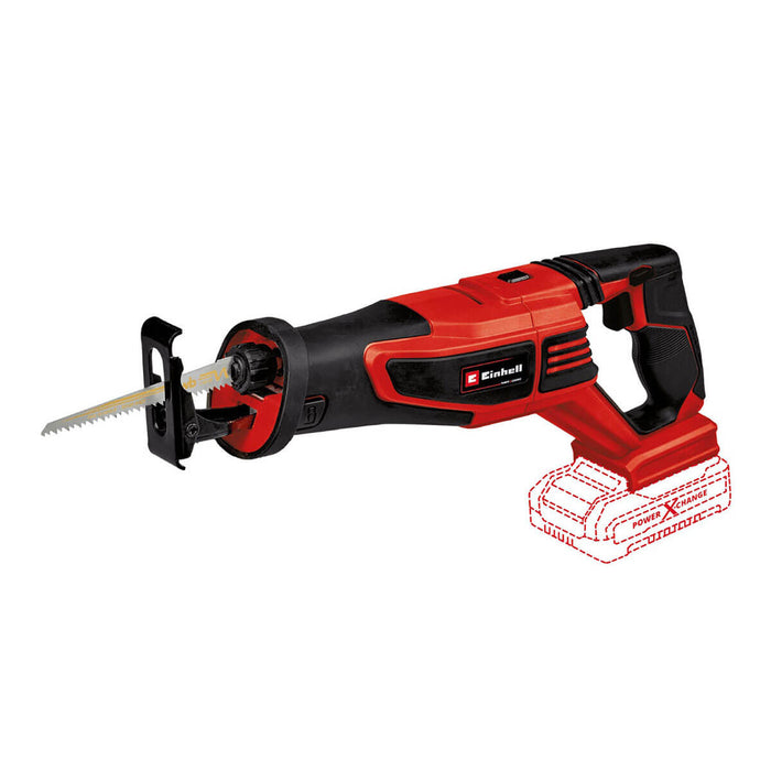 Sierra sable inalámbrica brushless 18 V + batería (4.0 ah) + cargador marca Einhell