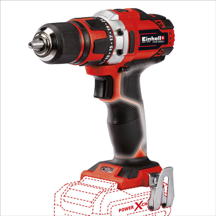 Taladro de rotación 1/2" inalámbrico 18 V + batería (2.5 ah) + cargador marca Einhell