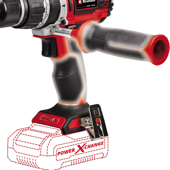 Taladro percutor 1/2 inalámbrico brushless 18 V + batería (4.0 ah) + cargador marca Einhell