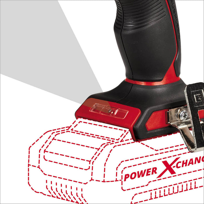 Taladro percutor 1/2 inalámbrico brushless 18 V + batería (4.0 ah) + cargador marca Einhell