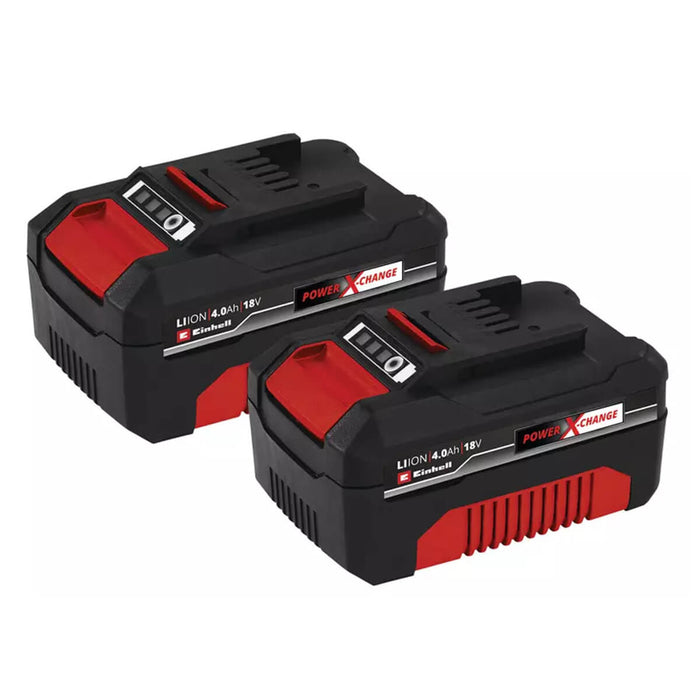 kit por 2 Baterías 18V 4,0 Ah Marca Einhell