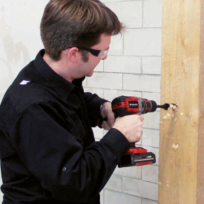 Taladro percutor de 1/2 + Atornillador de Impacto 18 V Brushless marca Einhell