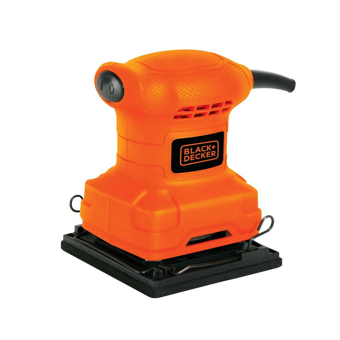 herramientas electricas e inalambricas lijadora orbital hoja de 14 y 200w black and decker bs200 b3 bs200 b3 madecentro