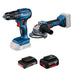 herramientas electricas inalambricas combo taladro percutor atonillador inalambrico 18v motor brushless gsb 185 li pulidora bosch gws 18v 8 06019n90g1 mp madecentro