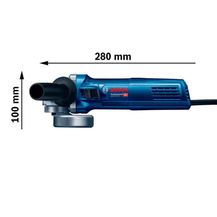 herramientas electricas inalambricas mini pulidora 5 bosch gws 9 125 s 5 8 900w eje 5 8 06013961g1 mp madecentro
