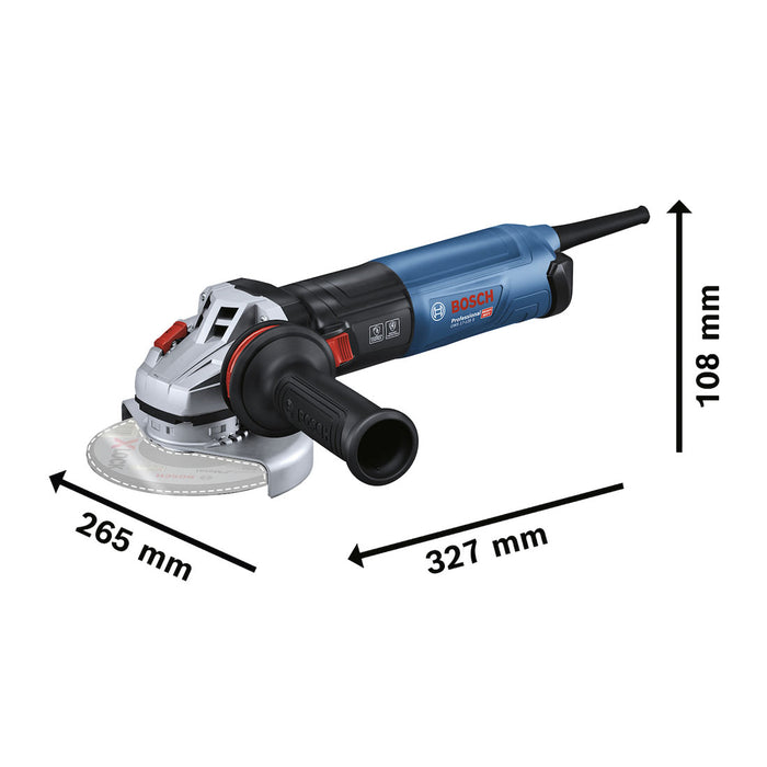 herramientas electricas inalambricas pulidora 5 bosch gws 17 125 s 1700w 8500 rpm 06017d03g0 mp madecentro