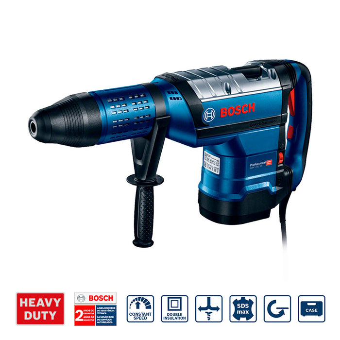 herramientas electricas inalambricas rotomartillo bosch gbh 12 52 dv 1700w 19j 110v 06112660g0 mp madecentro