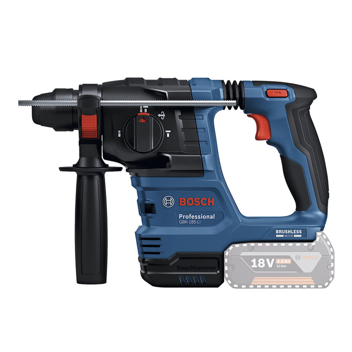 herramientas electricas inalambricas rotomartillo inalambrico de 18v gbh 185 li 06119240e0 mp madecentro