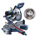 herramientas electricas inalambricas sierra ingleteadora telescopica 10 1800w 4800 rpm gcm 254 d 0601b530g0 mp madecentro