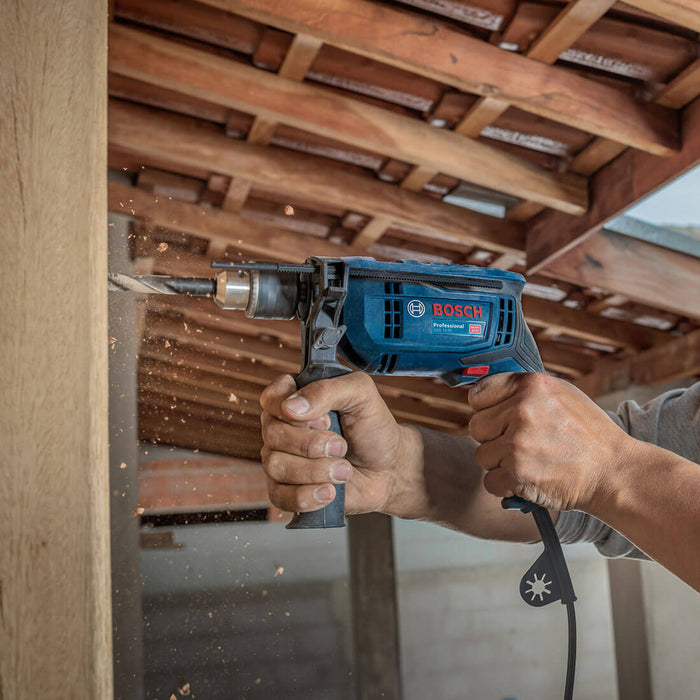 herramientas electricas inalambricas taladro percutor 1 2 750w bosch gsb 13 re maletin 06012b80g1 mp madecentro
