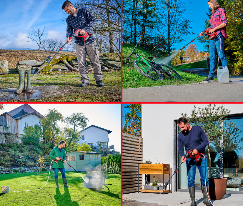 Hidrolavadora inalámbrica  (solo equipo)