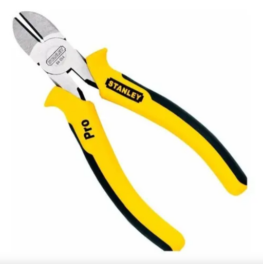herramientas manuales alicate de corte diagonal profesional 6 stanley stan 047 mp madecentro