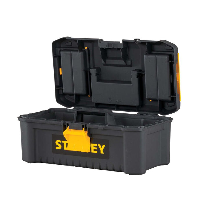 herramientas manuales caja plastica para herramientas con broches plasticos stanley stan 085 mp madecentro