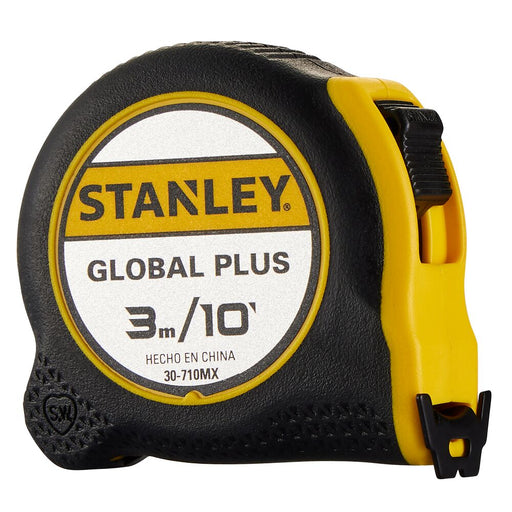 herramientas manuales cinta metrica global plus 3 m stanley stan 088 mp madecentro
