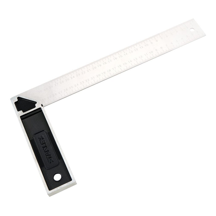 herramientas manuales escuadra profesional 12 305 mm stanley stan 062 mp madecentro