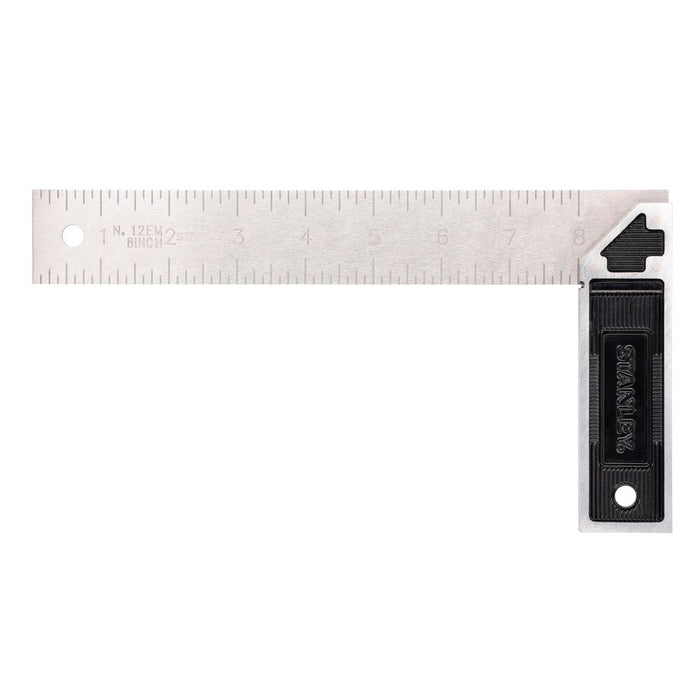 herramientas manuales escuadra profesional 8 203 mm stanley stan 063 mp madecentro