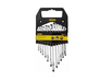 herramientas manuales juego de 12 llaves combinadas metricas y pulgadas stanley stan 071 mp madecentro