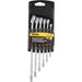 herramientas manuales juego de 6 llaves combinadas en pulgadas stanley stan 070 mp madecentro
