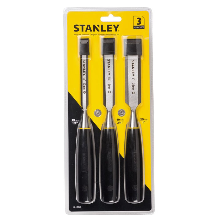 herramientas manuales juego de formones 3 piezas 12 34 y 1 stanley stan 073 mp madecentro