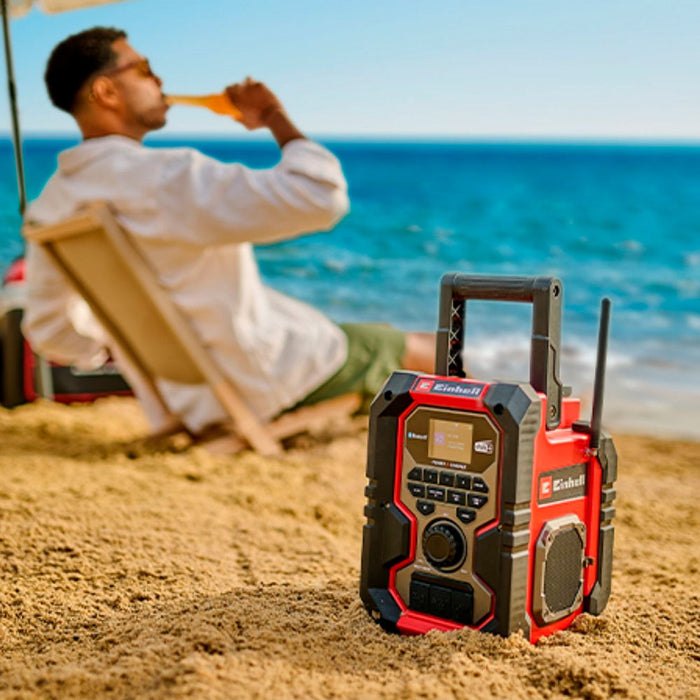 herramientaslectricas inalambricas altavoz bluetooth inalambrico radio 18vinhell te cr 18 liinhell 3407995 madecentro
