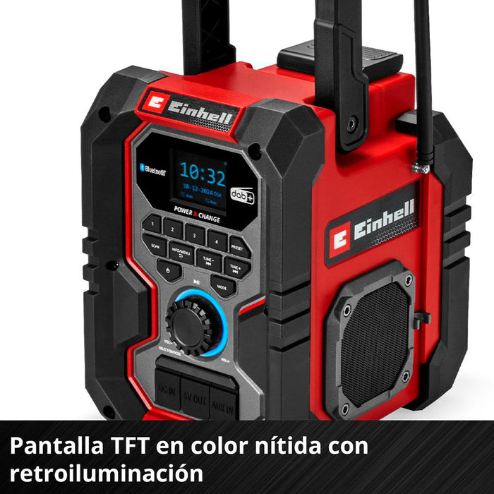 herramientaslectricas inalambricas altavoz bluetooth inalambrico radio 18vinhell te cr 18 liinhell 3407995 madecentro