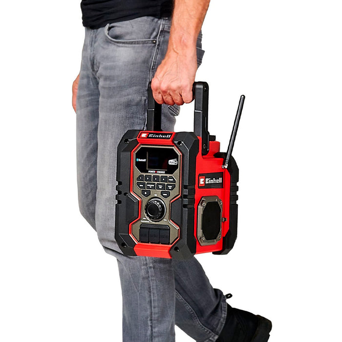 herramientaslectricas inalambricas altavoz bluetooth inalambrico radio 18vinhell te cr 18 liinhell 3407995 madecentro
