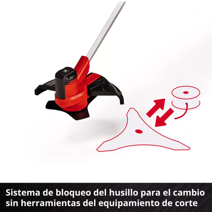 herramientaslectricas inalambricas guadanadora inalambrica 18vinhell ge ct 18 li kit 4ahinhell 3411310 4512106 madecentro