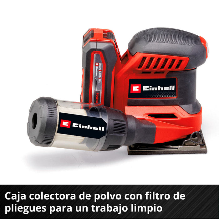 herramientaslectricas inalambricas lijadora orbital inalambricainhell kit 25 ah accesoriosinhell 4460730 4512099 madecentro