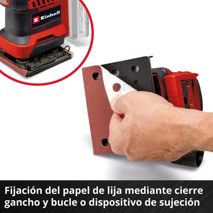 herramientaslectricas inalambricas lijadora orbital inalambricainhell kit 25 ah accesoriosinhell 4460730 4512099 madecentro