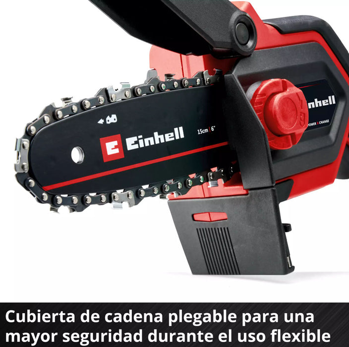 herramientaslectricas inalambricas motosierra de poda inalambricainhell ge ps 1815 li blinhell 4600040 madecentro