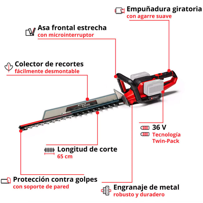 herramientaslectricas inalambricas motosierra inalambrica 35cminhell ge lc 3635 li kit 4ahinhell 3410960 4512106 madecentro