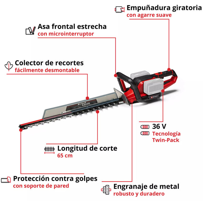 herramientaslectricas inalambricas motosierra inalambricainhell ge lc 3635 li solo 36v 14"inhell 3410960 madecentro