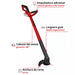 herramientaslectricas inalambricas orilladora inalambrica 18vinhell gc ct 182411 li soloinhell 3411115 madecentro