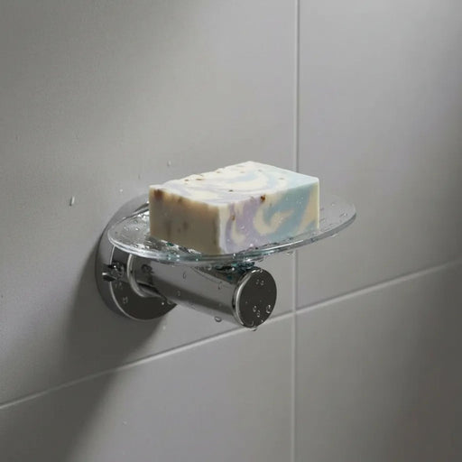 hogar accesorios bano accesorio jabonera salento plastica lujo pmo 001 mp madecentro