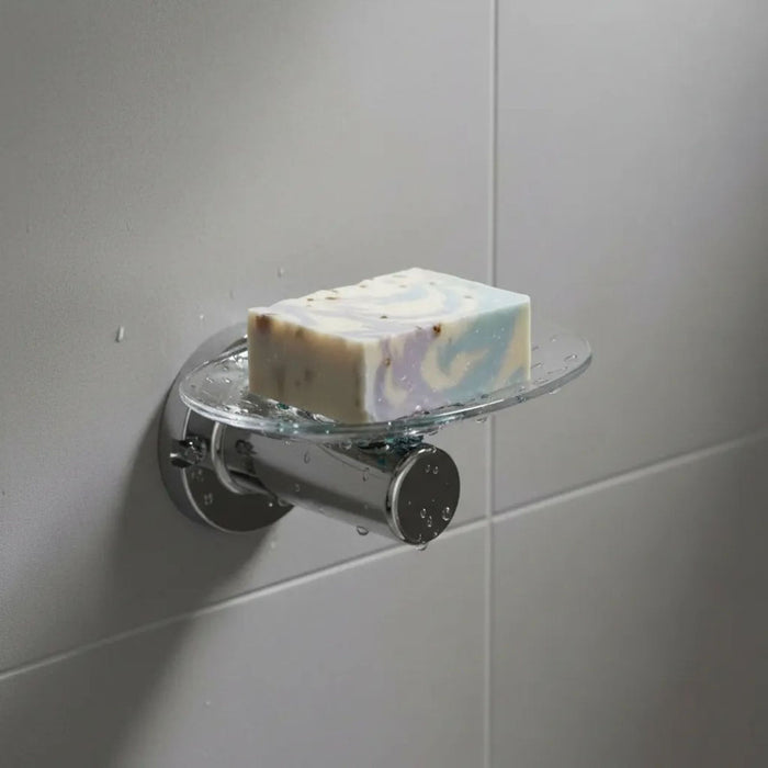 hogar accesorios bano accesorio jabonera salento plastica lujo pmo 001 mp madecentro