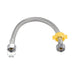 hogar accesorios bano acople flexo metalico 50 cm pmo 003 mp madecentro