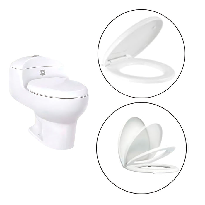 hogar accesorios bano asiento sanitario redondo caida lenta lujo universal pmo 004 mp madecentro