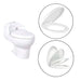 hogar accesorios bano asiento sanitario redondo caida lenta lujo universal pmo 004 mp madecentro