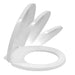 hogar accesorios bano asiento sanitario redondo caida lenta lujo universal pmo 004 mp madecentro
