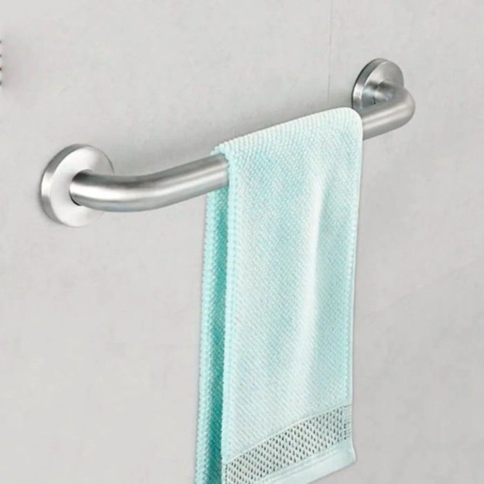 hogar accesorios bano barra apoyo ducha acero inoxidable 40 cm anti slizante pmo 005 mp madecentro