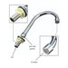 hogar accesorios bano cuello griferia valvula pedal giratorio pmo 008 mp madecentro